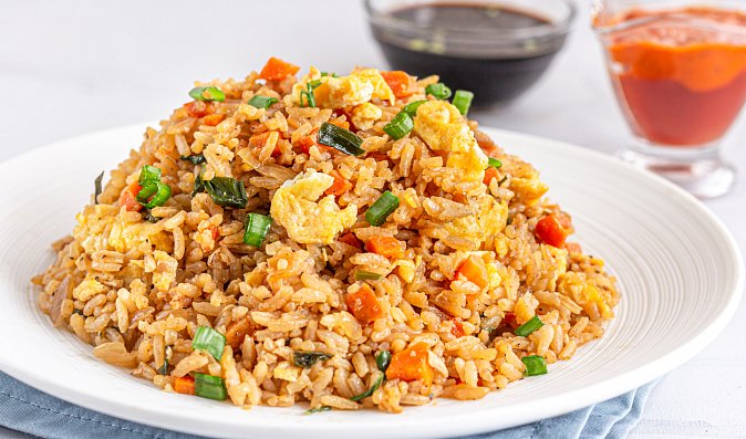 Smažená rýže se zeleninou